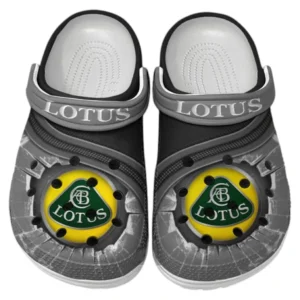 Lotus Car Crocs Clogs Männer Frauen, Geschenk für Lotus Car Fan CAR188032025173 - Grau