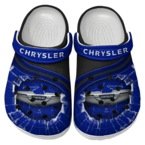 Chrysler Crocs Clogs Männer Frauen, Geschenk für Chrysler Fan CAR188032025174 - Blau