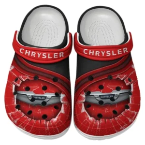 Chrysler Crocs Clogs Männer Frauen, Geschenk für Chrysler Fan CAR188032025174 - Rot