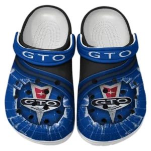 Pontiac GTO Crocs Clogs Männer Frauen, Geschenk für Pontiac GTO Fan CAR188032025176 - Blau