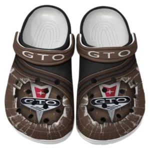 Pontiac GTO Crocs Clogs Männer Frauen, Geschenk für Pontiac GTO Fan CAR188032025176 - Braun