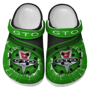 Pontiac GTO Crocs Clogs Männer Frauen, Geschenk für Pontiac GTO Fan CAR188032025176 - Grün