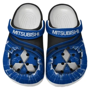 Mitsubishi Crocs Clogs Männer Frauen, Geschenk für Mitsubishi Fan CAR188032025177 - Blau