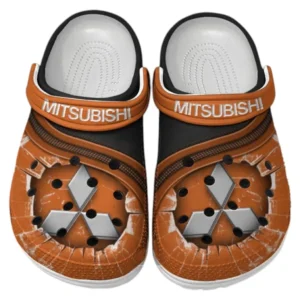 Mitsubishi Crocs Clogs Männer Frauen, Geschenk für Mitsubishi Fan CAR188032025177 - Orange