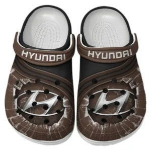 Hyundai Crocs Clogs Männer Frauen, Geschenk für Hyundai Fan CAR188032025178 - Braun