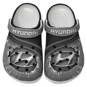 Hyundai Crocs Clogs Männer Frauen, Geschenk für Hyundai Fan CAR188032025178 - Grau