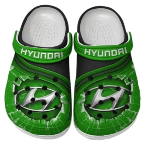 Hyundai Crocs Clogs Männer Frauen, Geschenk für Hyundai Fan CAR188032025178 - Grün