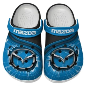 Mazda Crocs Clogs Männer Frauen, Geschenk für Mazda Fan CAR188032025179 - Blau
