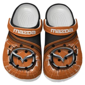 Mazda Crocs Clogs Männer Frauen, Geschenk für Mazda Fan CAR188032025179 - Orange