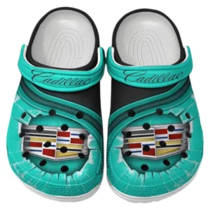 Cadillac Crocs Clogs Männer Frauen, Geschenk für Cadillac Fan CAR188032025180 - Cyan