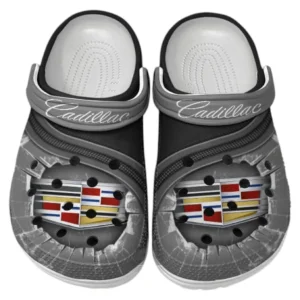 Cadillac Crocs Clogs Männer Frauen, Geschenk für Cadillac Fan CAR188032025180 - Grau