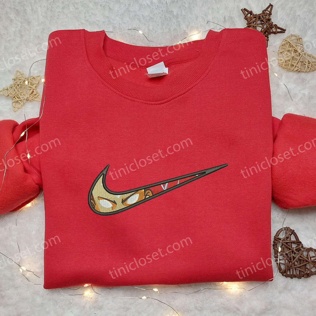 aang nike swoosh embroidered shirt avatar embroidered shirt cartoon embroidered shirt b8trq
