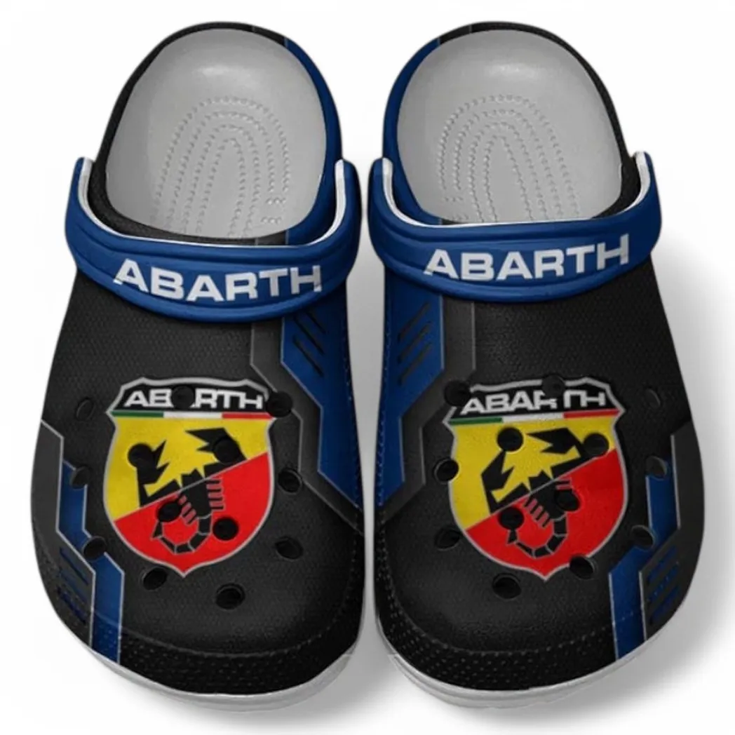 Abarth Crocs Clogs Männer Frauen, Geschenk für Abarth Fan CAR185031525269 - Blau