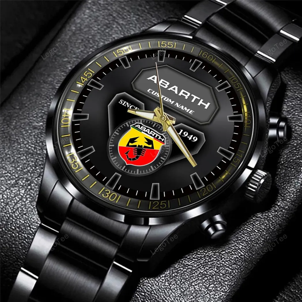 abarth uhren edelstahl uhr fr abarth fans geschenk fr papa car32803270250313 l5tua