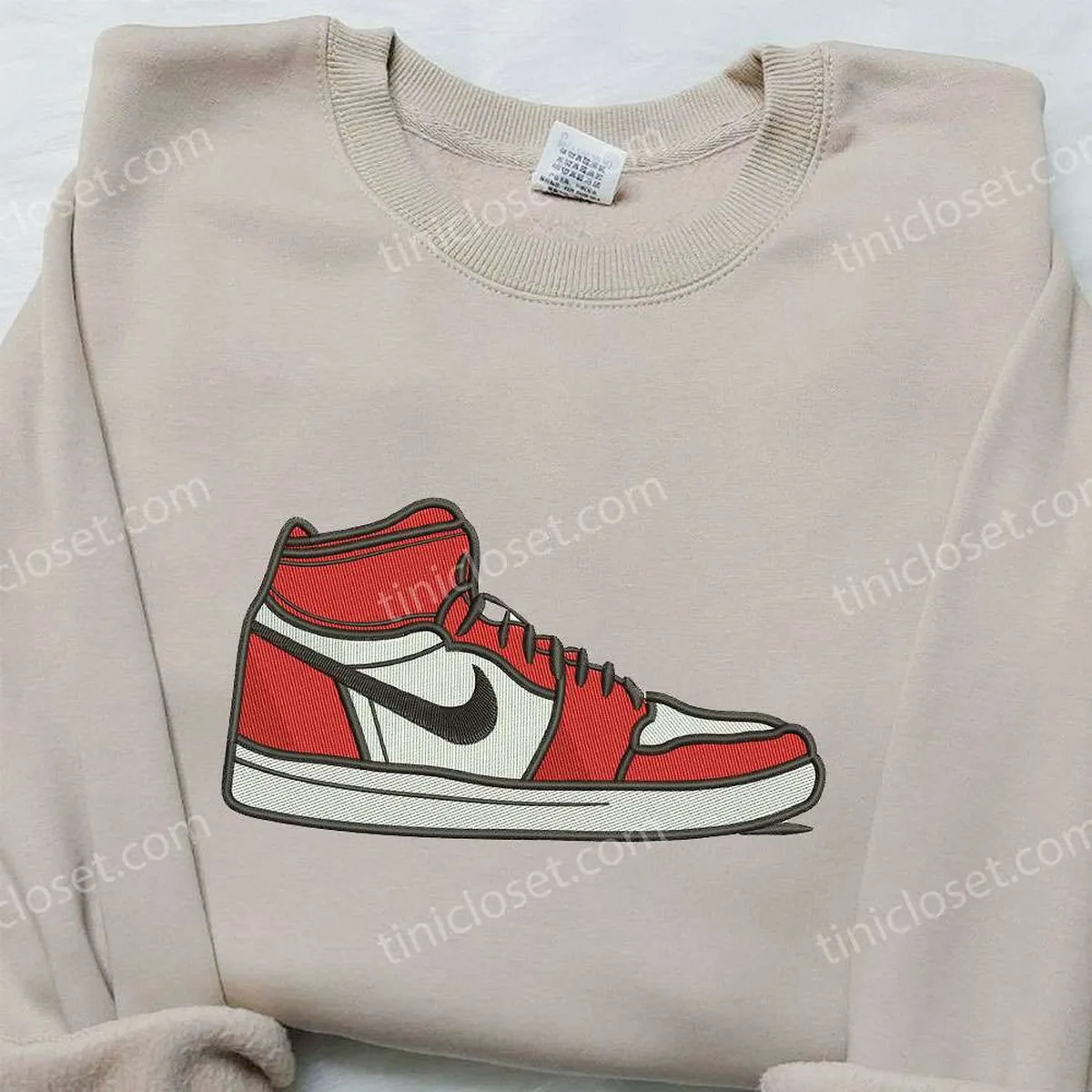 air jordan x nike swoosh embroidered hoodie nike inspired embroidered shirt best gift for family kzy84