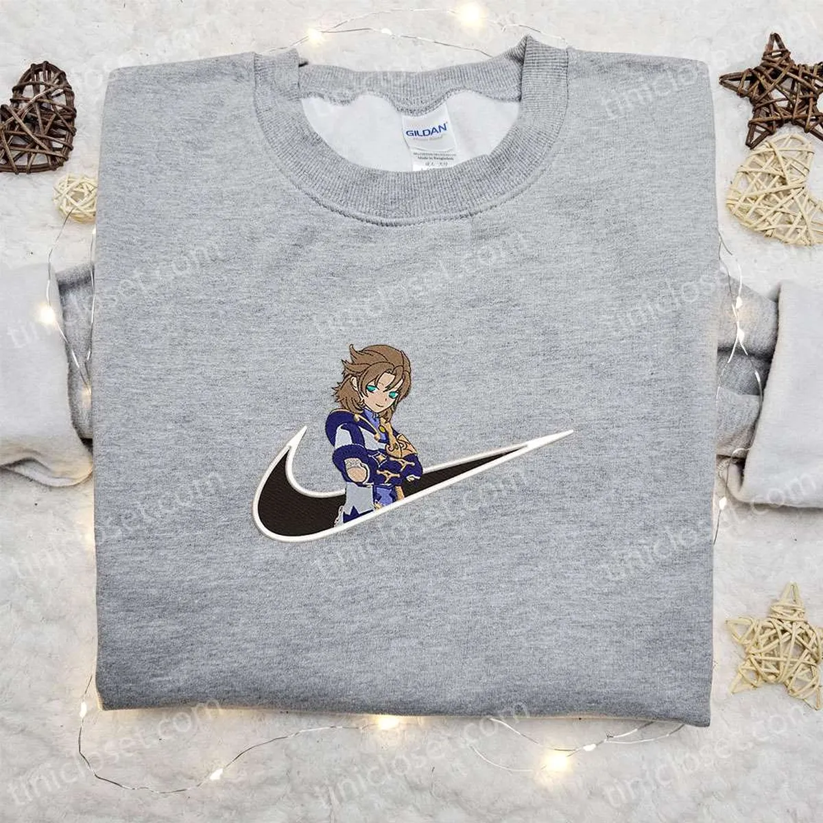 albedo x swoosh anime embroidered hoodie cool anime clothing best gift ideas for family hgc9c