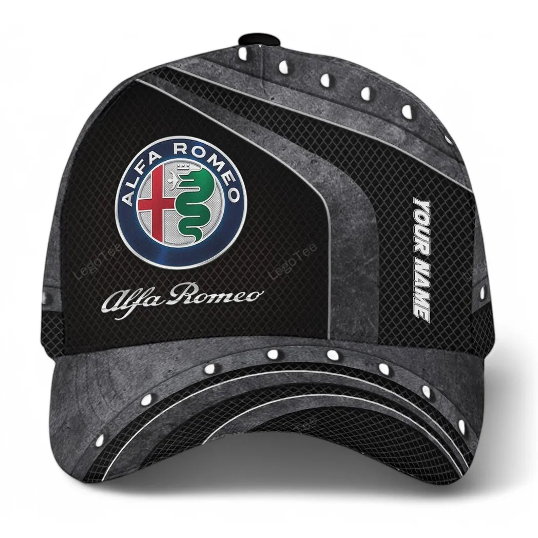 alfa romeo kappe basecap mit allover druck fr alfa romeo fans car99031025013 braun rds61