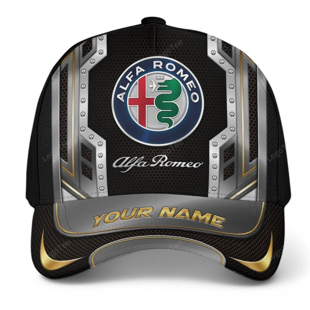 alfa romeo kappe basecap mit allover druck fr alfa romeo fans car99031025106 braun