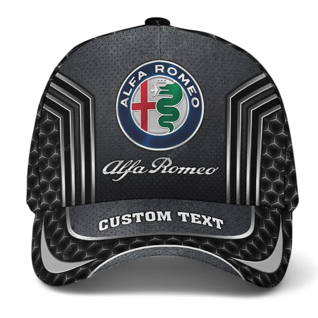 alfa romeo kappe basecap mit allover druck fr alfa romeo fans car99031025177 braun hyvkc