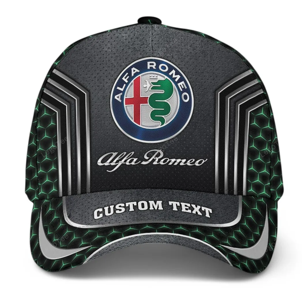 alfa romeo kappe basecap mit allover druck fr alfa romeo fans car99031025177 grn 39hr4