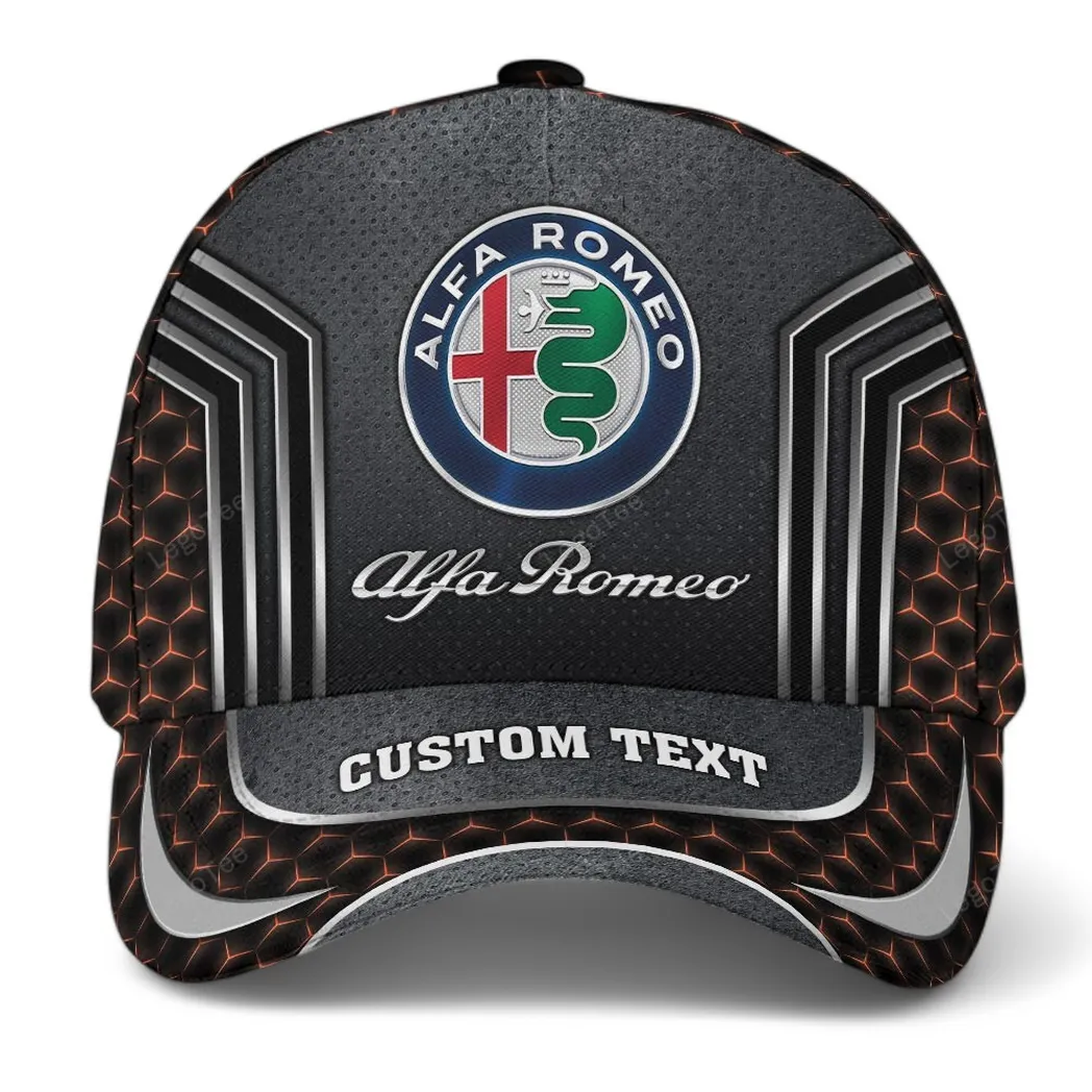 alfa romeo kappe basecap mit allover druck fr alfa romeo fans car99031025177 orange