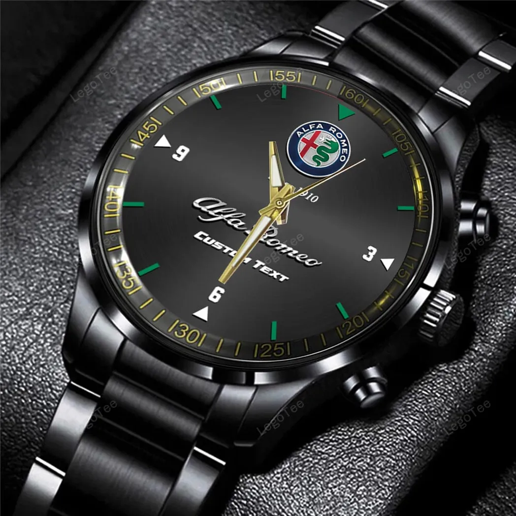 alfa romeo uhren edelstahl uhr fr alfa romeo fans geschenk fr papa car32803270250395 c5mpz