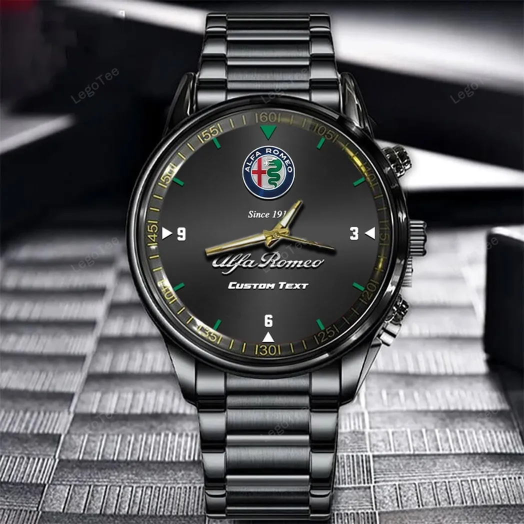 alfa romeo uhren edelstahl uhr fr alfa romeo fans geschenk fr papa car32803270250395 urggj
