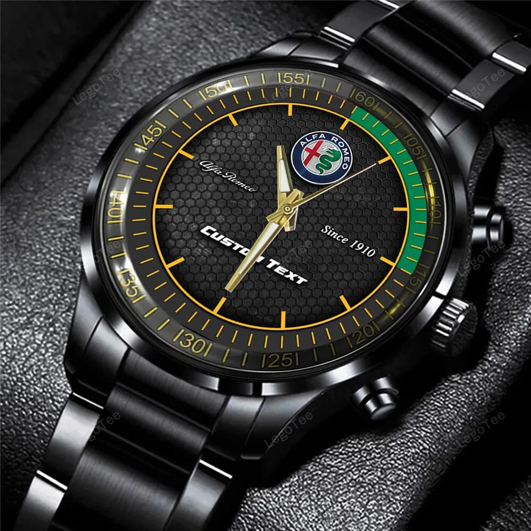 alfa romeo uhren edelstahl uhr fr alfa romeo fans geschenk fr papa car32803270250490