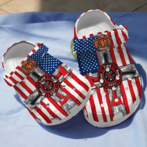 amazing firefighter crocs classic clogs 6uskq