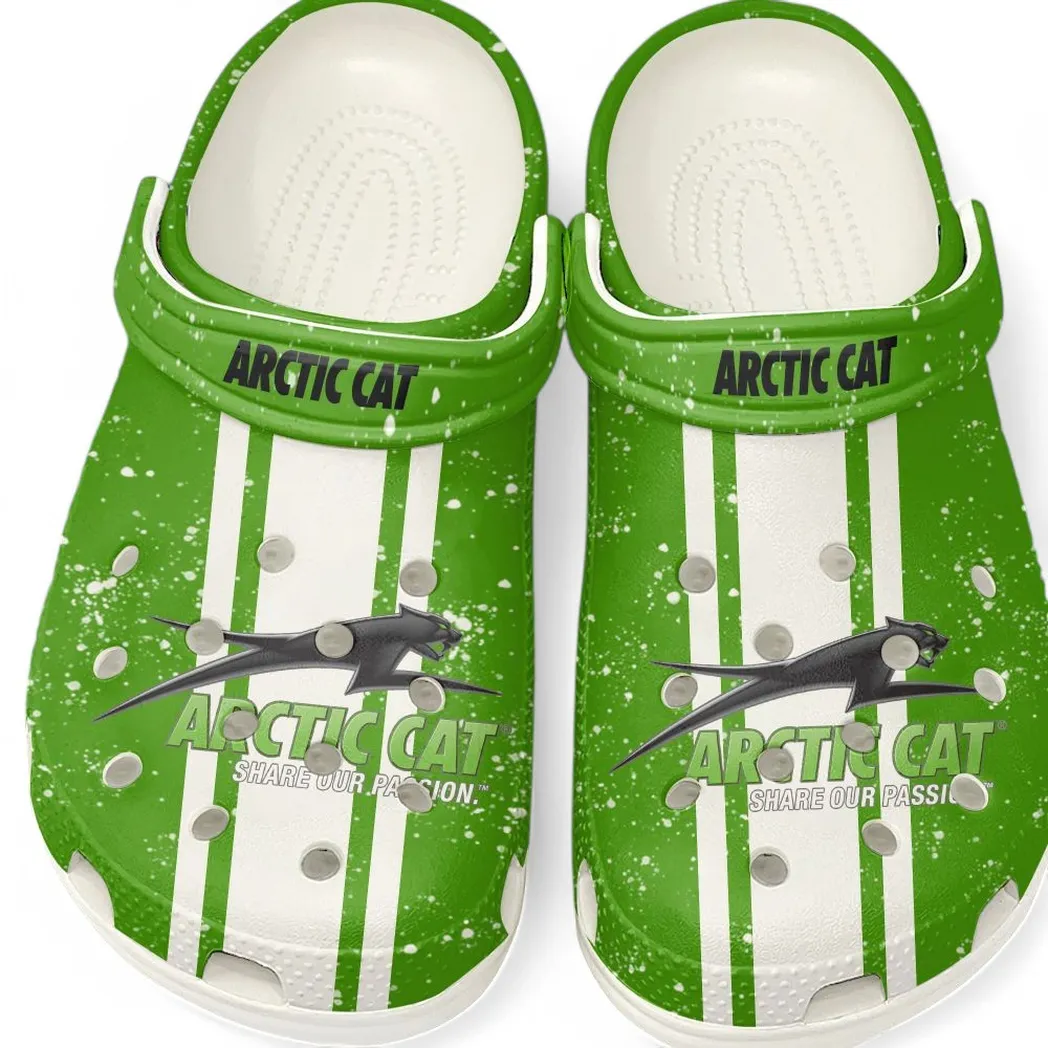 arctic cat crocs gift for arctic cat lovers gift for him husband boyfriend car62022025094 white