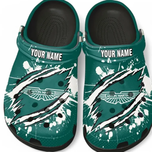aston martin crocs gift for aston martin lovers gift for him husband boyfriend car5602192502 black