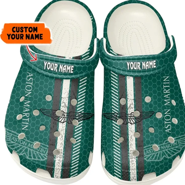 aston martin crocs shoes gift for aston martin lovers birthday gift for husband boyfriend car82022025559 white jbutk