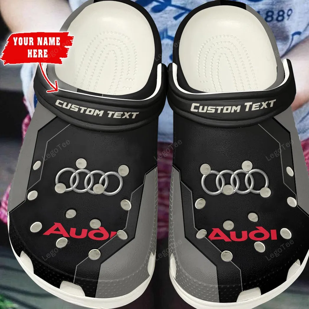 audi crocs gift for audi lovers gift for him husband boyfriend gray car140021225562 4 ui9cj