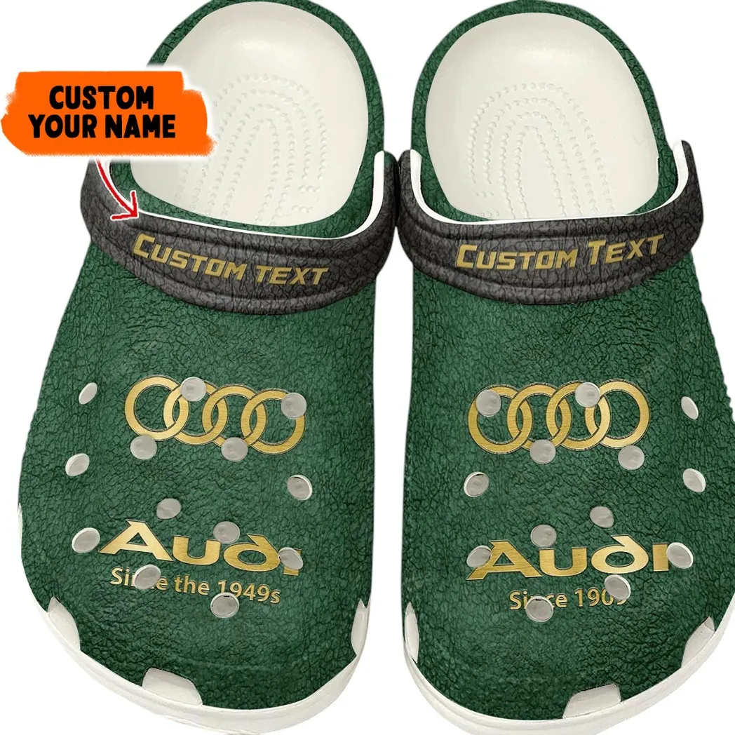 audi crocs gift for audi lovers gift for him husband boyfriend kelly green car141021225667 6 nbnzm