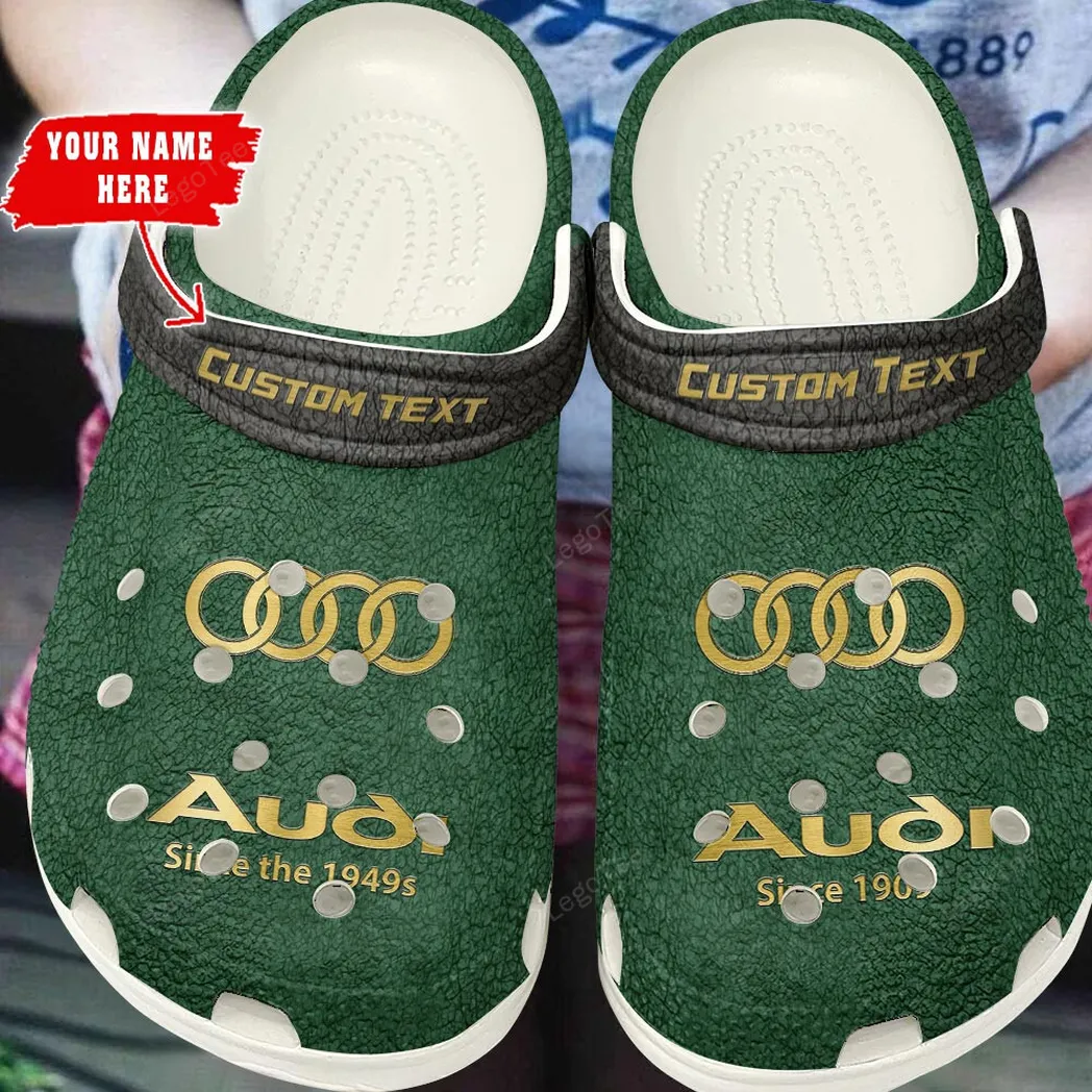 audi crocs gift for audi lovers gift for him husband boyfriend kelly green car141021225667 6 qw1cb