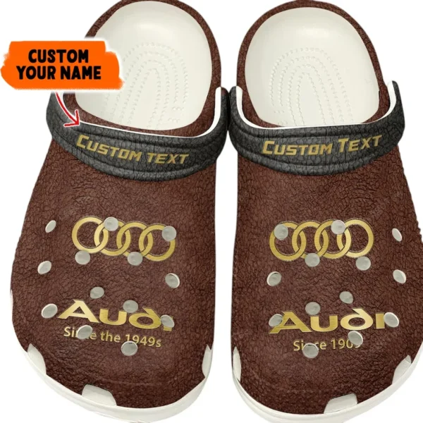 audi crocs gift for audi lovers gift for him husband boyfriend orange car141021225667 7 vuaq3