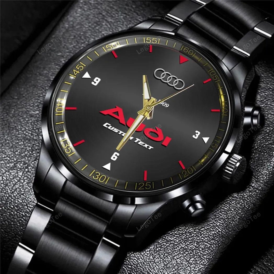 audi uhren edelstahl uhr fr audi fans geschenk fr papa car32803270250428 gr72z