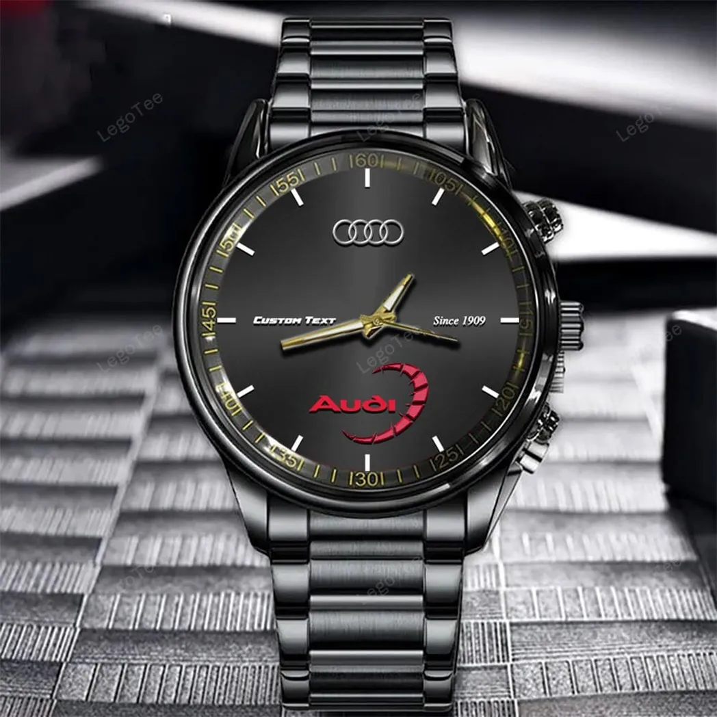 audi uhren edelstahl uhr fr audi fans geschenk fr papa car32803270250600 j33m2