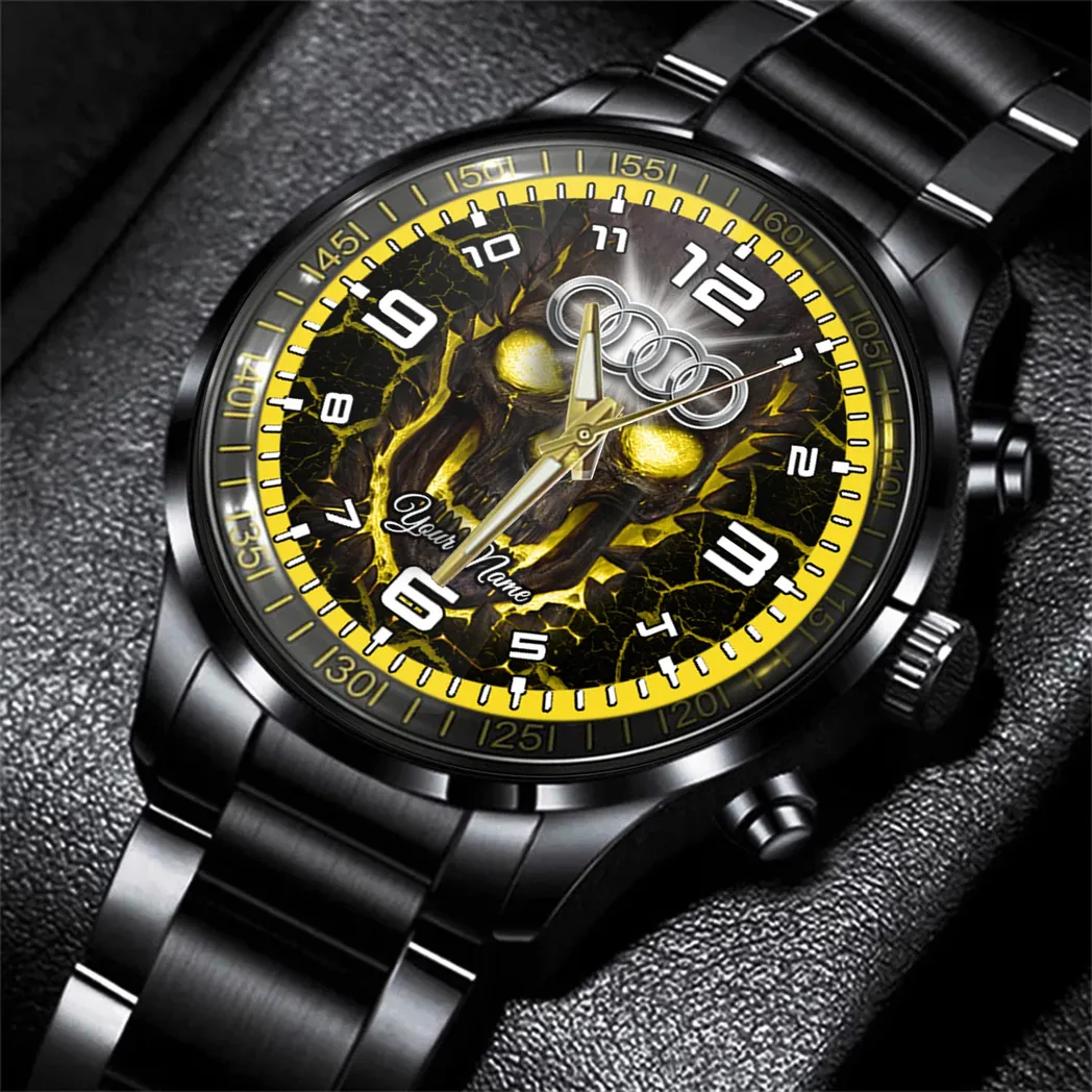 audi uhren edelstahl uhr fr audi fans geschenk fr papa car32803270250685 ncfyv