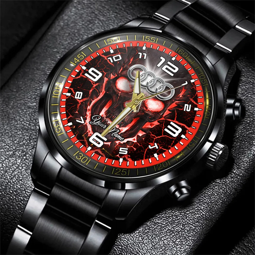 audi uhren edelstahl uhr fr audi fans geschenk fr papa car32803270250685 shz7c