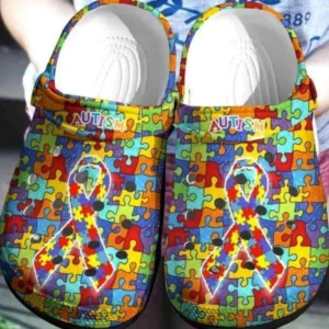 autism awareness crocs autism ribbon crocband clog 5avzk