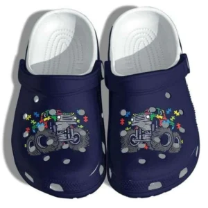 autism awareness day tractor autism puzzle pieces crocs crocband clog 8fwyk