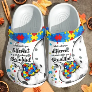 autism awareness elephant puzzel crocs te4fe