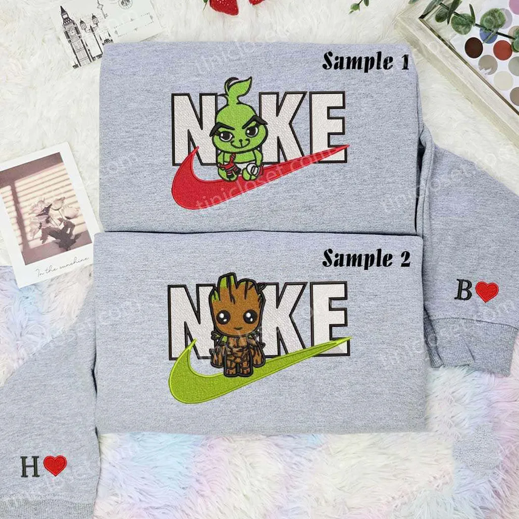 avocado und banane x nike tshirts besticken besticken sweatshirt modischer stil fr paare cgd7t