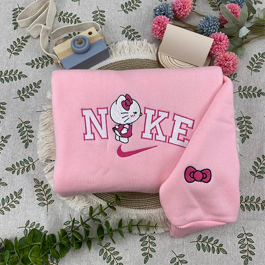 batman und hello kitty x nike besticken hemd besticken sweatshirt modischer stil fr paare kpipu