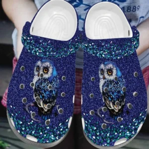 beautiful owl crocs personalized crocs classic clogs nk8mv