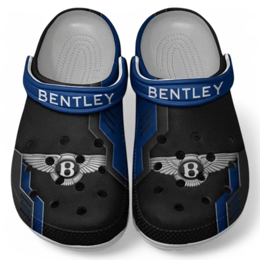 Bentley Crocs Clogs Männer Frauen, Geschenk für Bentley Fan CAR185031525247 - Blau
