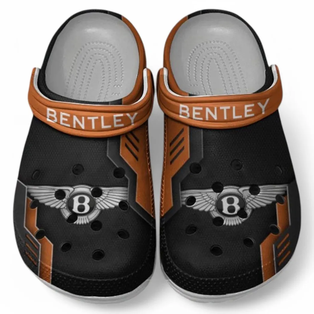 Bentley Crocs Clogs Männer Frauen, Geschenk für Bentley Fan CAR185031525247 - Orange