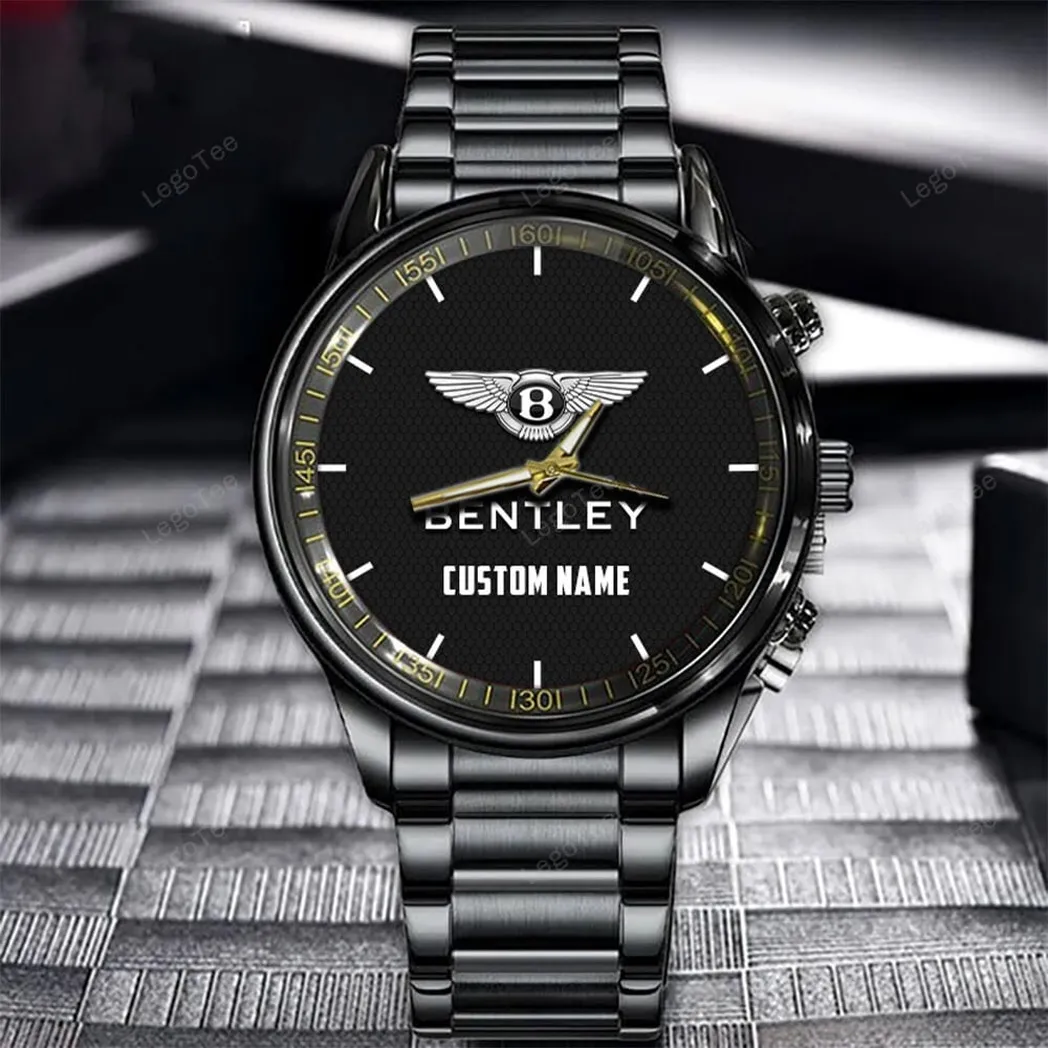 bentley uhren edelstahl uhr fr bentley fans geschenk fr papa car32803270250107