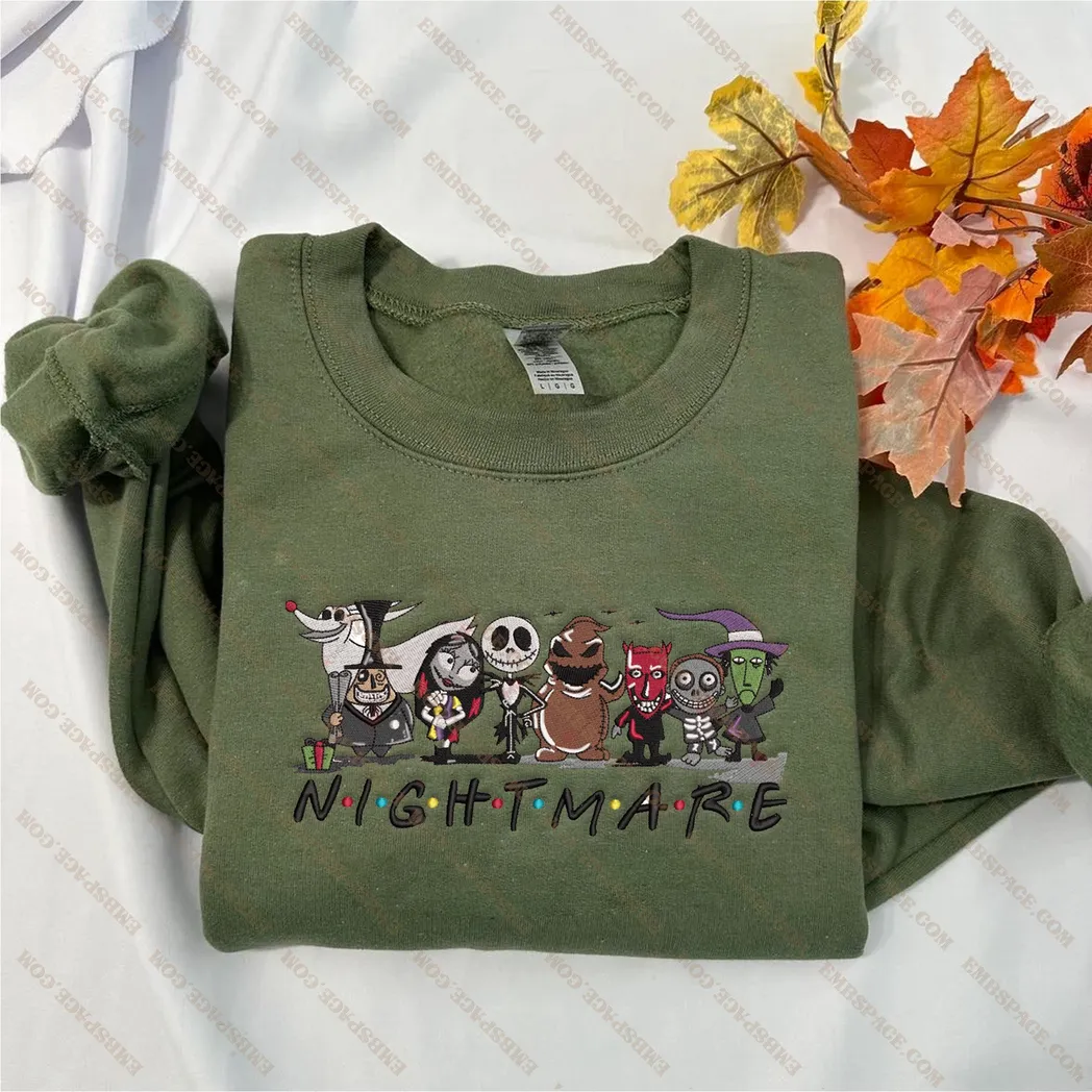 bingo bluey cartoon halloween nike besticken sweatshirt modestil